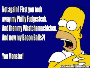 Best Homer Simpson Quotes About Bacon