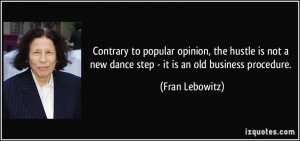 Contrary to popular opinion, the hustle is not a new dance step - it ...