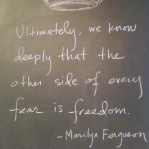 Freedom...Love this quote.