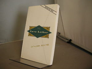The Love Letter by Cathleen Schine Signed First Edition Uncorrected