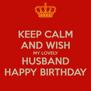 Happy Birthday Wishes My Husband