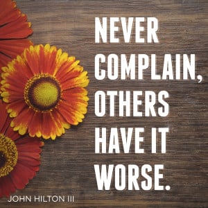 Never Complain