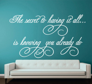 Girl Bedroom Wall Quote Decal - Vinyl Wall Words - Nursery-Wedding ...