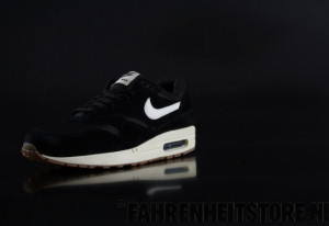 sneakers Nike AirMax 1 Essential Sneaker Black Sail GM Light Brown