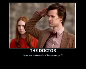 Doctor Who Motivational Poster by SilverLilly333