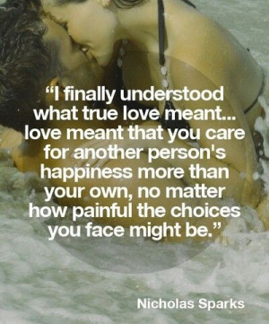 True love...
