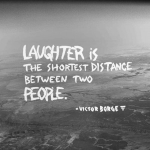 Victor Borge, wise words, laughter, panorama, luftfoto, quote, people