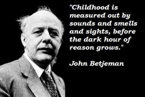 John betjeman famous quotes 1