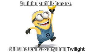 download this Funny Picture Minion Banana Love Story picture