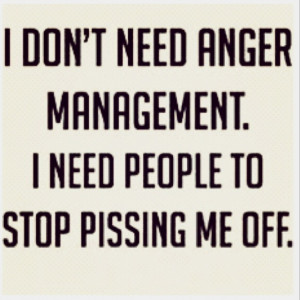 anger management?