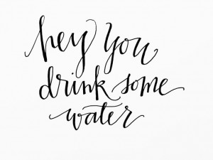 note to self: drink more water!! // adding to my #heyyouseries // by ...