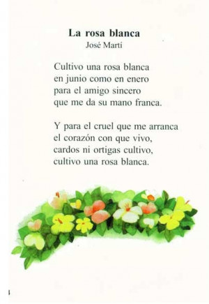 ... Apostol Jose Marti. Quiere decir tanto.....es Cuba es.... Jose Marti