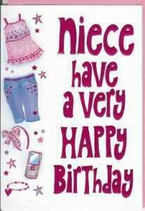 Birthday Quotes, Cards Niece, Niece Cousins, Birthdays, Happy Birthday ...