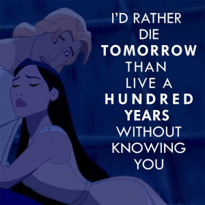 tender moment from Pocahontas #TrueLove Die Tomorrow, Aww, Pocahontas ...