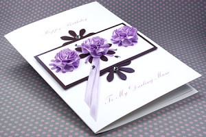 101BH01 Fancy Lilac Birthday Cards 2015