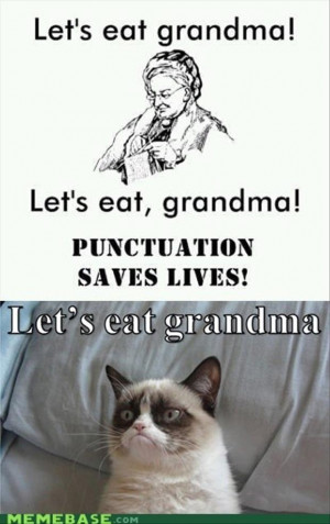 let’s eat grandma grumpy cat