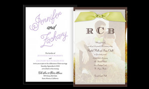 Wedding invitation wording categories