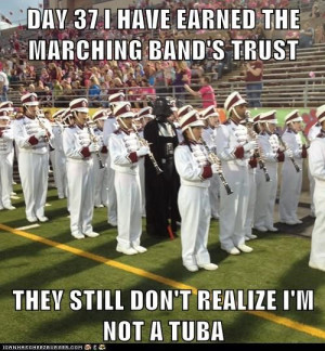 Marching band meets Star Wars