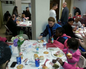 Students Serve Meals Tuesday At Pottstown Site
