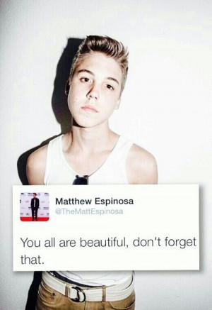 ... tags for this image include: lock, quote, screen and matthew espinosa