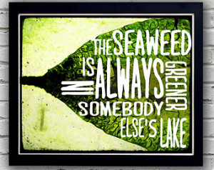Seaweed photography, little mermaid, 16x20, Nursery wall art, children ...