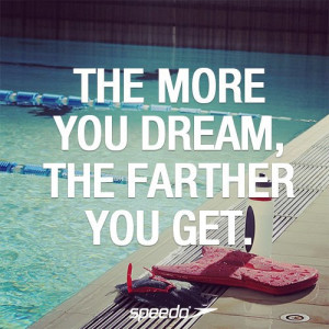 ... for this image include: motivation, quote, speedo, swim and pursue