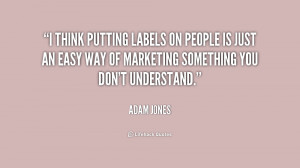 Labels On People Quotes