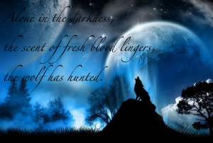 Lone Wolf Poem Lone wolf haiku photo