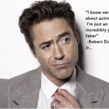 Words - Robert Downey Jr.