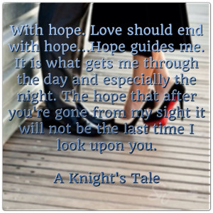 so love A Knight's Tale