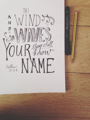 Afternoon type - based on Bethel Music’s ‘It is well’. Go check ...