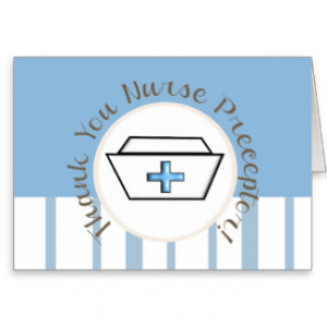 Nurse Preceptor Thank You Card