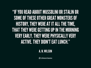 Quotes About Mussolini