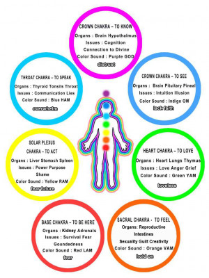 Chakra Body Balance Chart