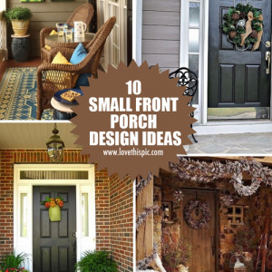 Front Porch Design Ideas