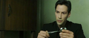 Keanu Reeves as Neo in The Matrix (1999)