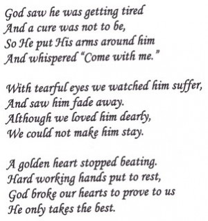 Rest In Peace Dad Poems Rip dad poems rip dad poems