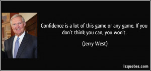 Jerry West Quote