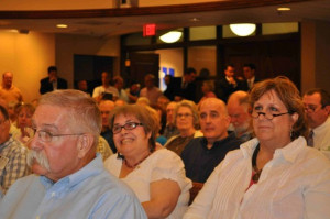 Various pictures from Congressman Yoders Town Hall Meeting 8 11 2011
