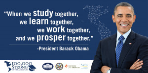 ... , we work together, and we prosper together,' President Barack Obama