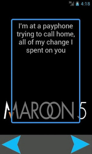 maroon 5 song quotes