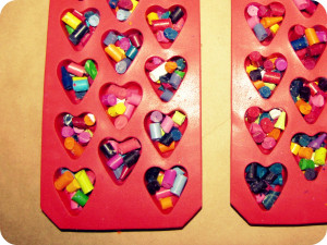 Beautiful Melted Crayon Heart With A Quote!