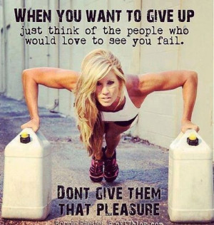 How do you motivate yourself to keep training?