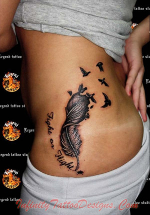Feather Tattoo » Feather Tattoo 5