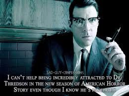 Dr. Oliver Thredson, the psychotic psychiatrist in American Horror ...
