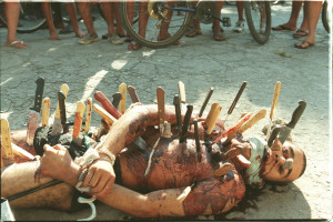 Example of Zeta violence in Mexico.