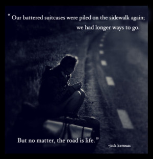 Our battered suitcases were piled on the sidewalk again; we had longer ...