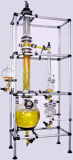 fractional distillation assembly on glr