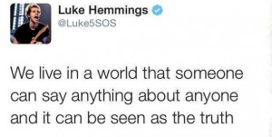 seconds of summer, 5sos, babe, luke hemmings, quotes