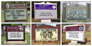 Favorite Church Marquees by CuttingRoom